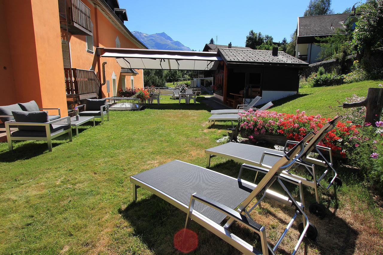 Boutique Und Bier Hotel Des Alpes Fiesch Exterior photo